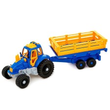 Tractor with a trailer