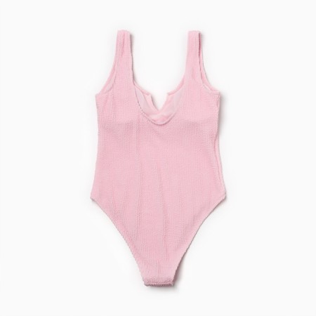 Swimsuit female adhesive minku color pink 46-8