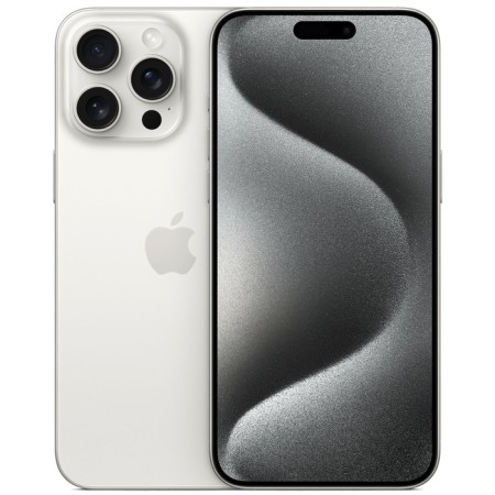 Smartphone Apple A3108 iPhone 15 Pro Max 256GB white titanium monoblock 3G 4G 2SIM 6.7 "1290x2796 iOS 17 4