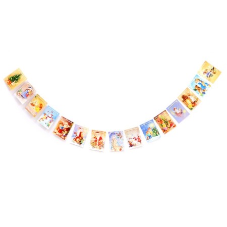 Set "New Year's flags", 15 flags-3