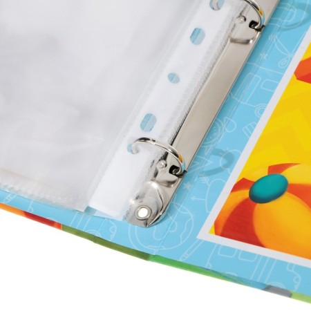 School folder on the rings "Portfolio of a preschooler", 6 sheets-undergraduate, 24.5 x 32 cm.-6