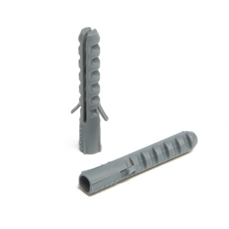 Dowel "Zubble", type "euro", spacer, polypropylene, 6x40 mm, 1000 pcs-1