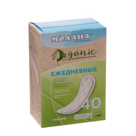 Dolce Dolce daily laying Soft Organic, 40 pcs.