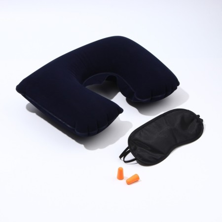 Tourist set: a pillow for the neck, sleep mask, beryushi-2