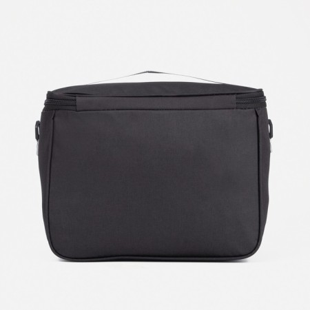 A thermosuma with a zipper 9 l, a long belt, the color is black-1