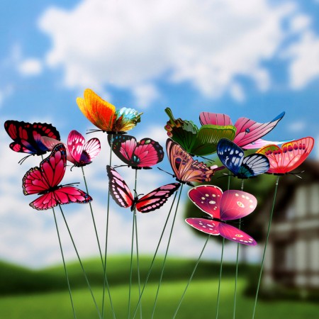 STETER "Butterfly Berber" 14.5x10.5cm/25cm, set 12pcs, mix-1