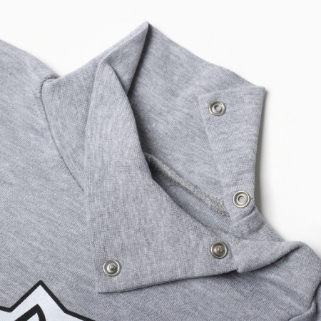 Turtleneck for boys, color gray melange, height 92 cm-1