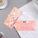 Money envelope "Happy Wedding Day!" glitter, birds, 16.5x8 cm
