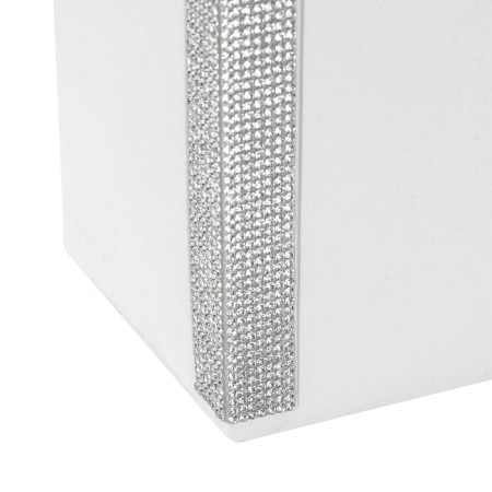 Axentia Lindos toilet from white polyresis, 9.2x9.2 height 38.5 cm-1