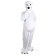 Carnival costume "White Bear", overalls, hat, rr 50-52, height 180 cm