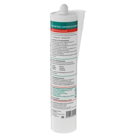 Enki sealant, silicone, neutral, white, 280 ml-1