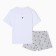Pajama female (T -shirt and shorts) KAFTAN "Stars" p. 44-46, gray