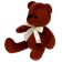 Soft toy "Bear Bloom with a ribbon", brown color, 25 cm