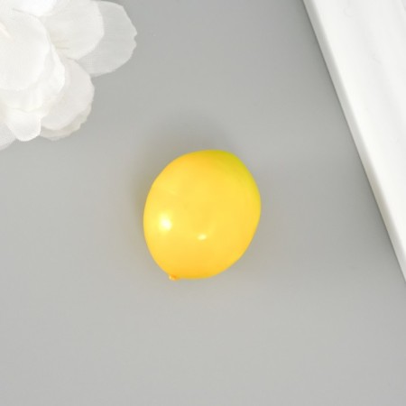Plastic decor "lemon" 3 cm