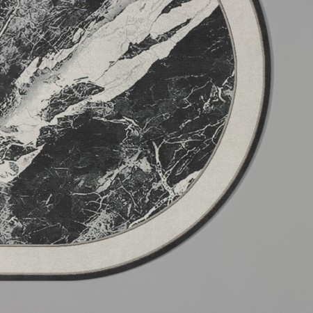 Savanna House "Marble", 38 × 58 cm, black color-2
