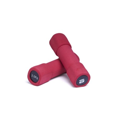 Neoprene dumbbells ATEMI AD034, 2 kg, NBR, 2 pcs-1