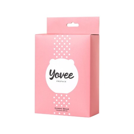 Facial massager Yove Gummy Bear, Pink, 7.5 cm-6