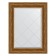Mirror with engraving in the baguette frame, poisoned bronze 99 mm, 69x91 cm