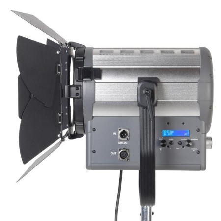 Studio Light Greenbean Fresnel, 300 LED, X3 BI-Color, DMX-7
