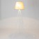 Laut's floor lamp 1x15W E27 White, champagne