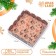 Bearbox, confectionery packaging, "Christmas Night", 12 x 12 x 3 cm, New Year