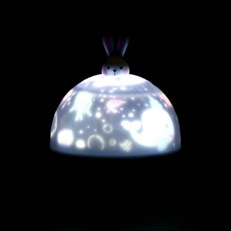 Night-designer Led USB Bunny White 12x12x15.5 cm Risalux-5