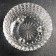 A set of glass salad bowls "Clouds", 7 items: 1 pcs 18 × 9 cm, 6 pcs 10 × 6 cm