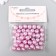 Set of beads "needlework" plastic, diameter 10 mm, 25 g, light pink