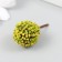 Artificial plant for creativity plastic "Yellow Flame" 2.3x3.6 cm