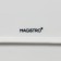 Porcelain oval Magistro “suite”, 35.5 × 23.5 cm, white color