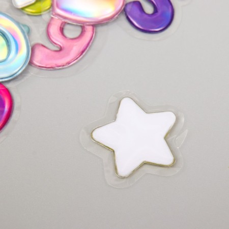 Sticker Plastic Air "Figures" 0.6x9.8x13.3 cm-2