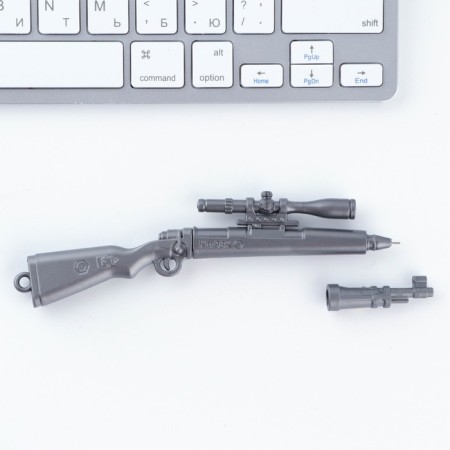Handle joke Ball blue paste rifle “only forward” plastic, 0.5 mm mix-2