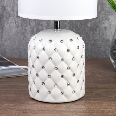 Table lamp 75555102TL/1 E14 40W white 16x16x33 cm Risalux-3