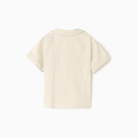 Shirt for a boy crumb I am Linen, p. 86-92, milk-3