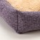 Lesser for animals, 60 x 50 x 15 cm, horn, artificial fur, lilac