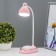 Teddy desktop LED 3W AKB USB Pink 9x13.5x40 cm Risalux