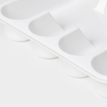 Little tray for cutlery, white color-1