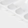 Little tray for cutlery, white color