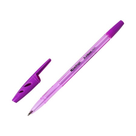 Ballpoint handle Berlingo Tribase Neon 0.7, blue, MIX Corps 265896-3