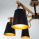 Ceiling chandelier Arte Lamp Thomas A7032PL-6BK, E27, 6x60 W, 66x66x41 cm, black, beige
