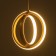 Bra "Ronda" LED 20W 3000k gold 17x77 cm