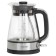 Pioneer KE805G kettles, glass, 1.7 l, 2200 watts, silver