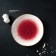 Porcelain shade “Cosmos”, d = 18.5 cm, red color