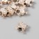 Beads for creativity plastic "Skull" silver set 12 pcs 1.4x1.4 cm