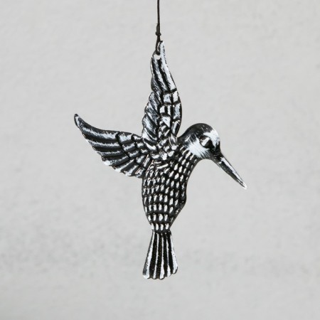 Wind Music Metal "Hummingbird" 8 tubes and 1 bell 80x19.8x9.3 cm-3