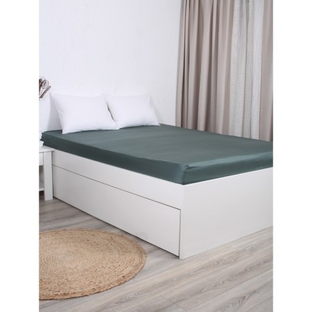 Glass sheet Mona Liza, size 200x220x25 cm, dark green color