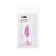 Toyfa anal plug, acrylic, purple color, 8 cm, D 2.8 cm