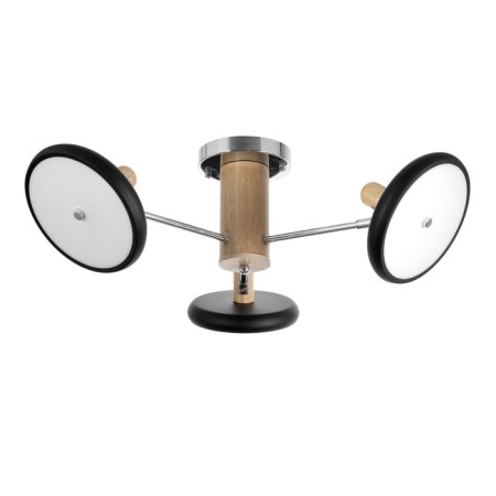 Julia chandelier 3XLED 72W 3000-6000K black-chromium 62x62x22 cm