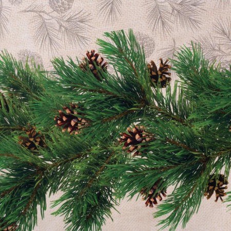 Apron "Ethel" spruce branches 70x61 cm, 100% cotton, sarzha 190 g/m2-8