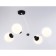 Suspended Ambrella Light, Modern, TR2542, 4HE27, white, black color